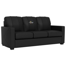 Silver Sofa with Oklahoma City Thunder 2025 Champions Logo