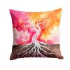 Rooted in Lesbian Pride Throw Pillow Machine Washable, Indoor Outdoor Decorative Pillow for Couch, Bed or Patio, 14Hx14W