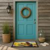 Crabbin Doormat Front Door Mat Indoor Outdoor Rugs for Entryway, Non Slip Washable Low Pile, 24H X 36W