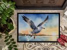 Gull Flying Low Doormat Front Door Mat Indoor Outdoor Rugs for Entryway, Non Slip Washable Low Pile, 24H X 36W