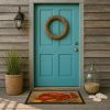 Crab Hot Doormat Front Door Mat Indoor Outdoor Rugs for Entryway, Non Slip Washable Low Pile, 18H X 27W