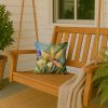 New Mexico Yucca Flower in Watercolor Throw Pillow Machine Washable, Indoor Outdoor Decorative Pillow for Couch, Bed or Patio, 14Hx14W