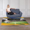 [Personalization Only] Official NFL Chargers - 62" x 84" Personalized Washable Rug