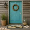 Osprey Nest Over the Bay Doormat Front Door Mat Indoor Outdoor Rugs for Entryway, Non Slip Washable Low Pile, 24H X 36W
