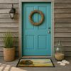 Crab escape Doormat Front Door Mat Indoor Outdoor Rugs for Entryway, Non Slip Washable Low Pile, 24H X 36W