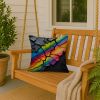 Resilience Pride Throw Pillow Machine Washable, Indoor Outdoor Decorative Pillow for Couch, Bed or Patio, 18Hx18W